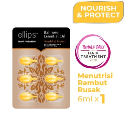 Ellips Bali Hair Vitamin Nourish Protect 6 Capsules